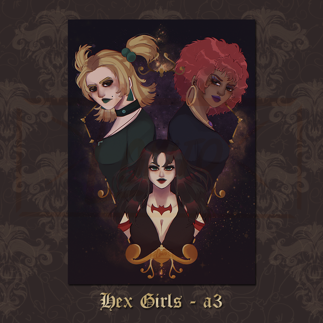 Print Hex Girls