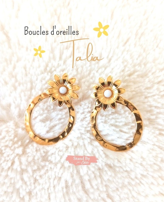 Boucles d'oreilles Talia 