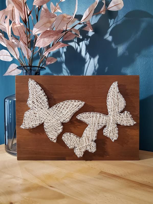 Cadeau Naissance Famille Papillons