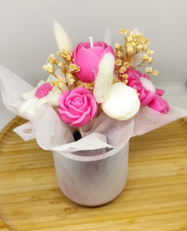 Bouquet de Fondants parfum rose