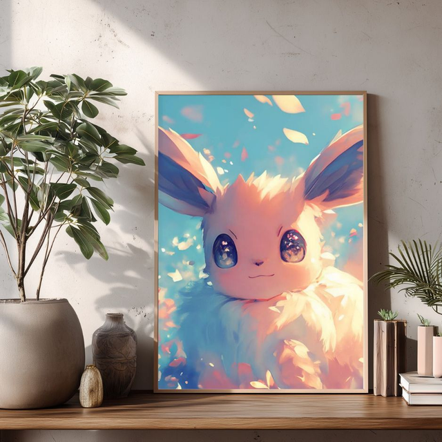 Affiche Evoli - Pokemon