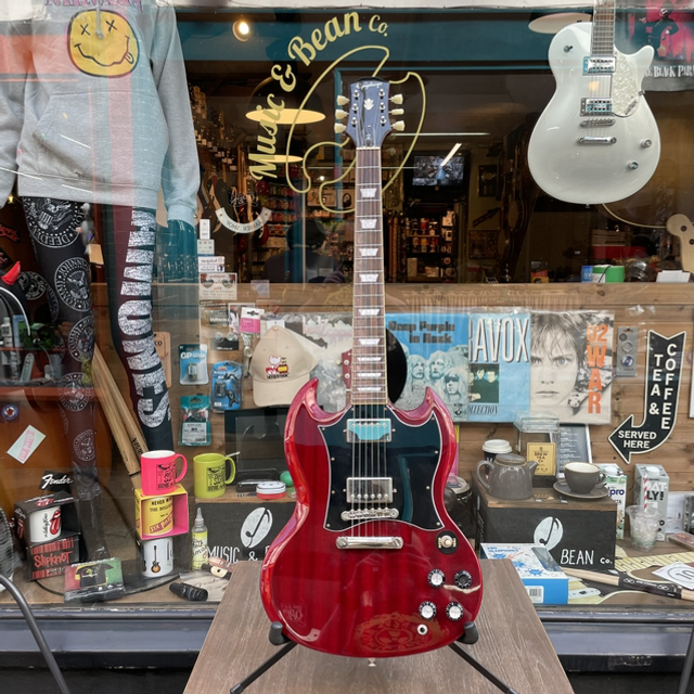 Epiphone SG Standard, Cherry inc. Epiphone Deluxe Gig Case - Pre Owned 