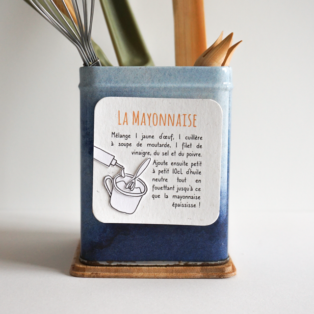 La mayonnaise • recette aimantée