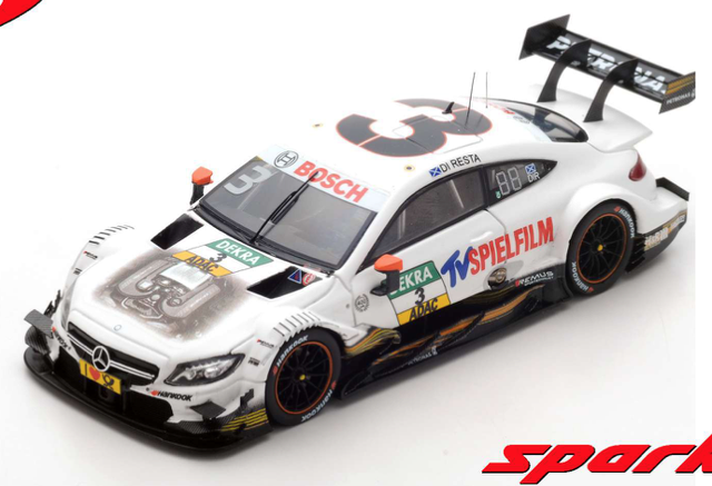 Mercedes Benz AMG C K63 P. di Resta DTM 2017 Spark 1:43