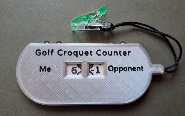 Silver Advantage Croquet Counter  - Future proofed