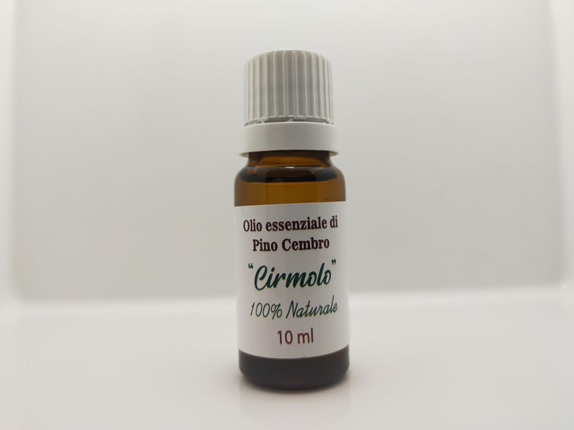 Olio essenziale di pino cembro 10 ml.