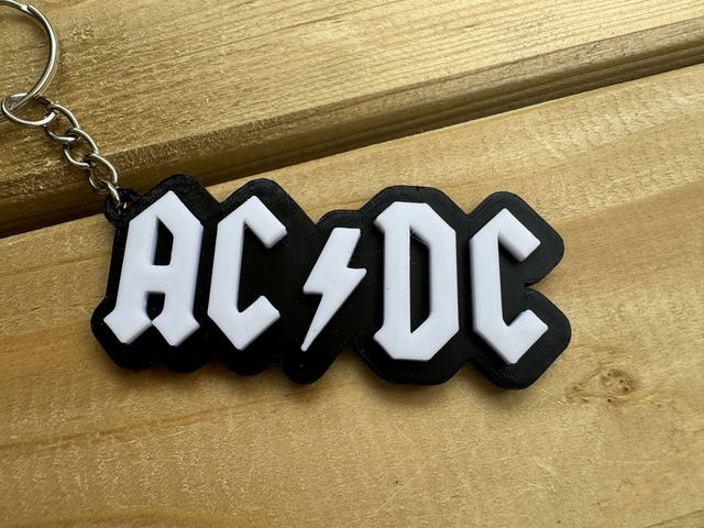 AC/DC Keychain