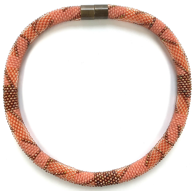 Necklace "apricot kernel"