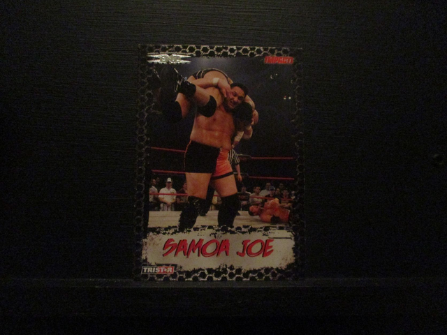 Samoa Joe - Tristar TNA Impact 35 Wrestling Original Trading Card #3