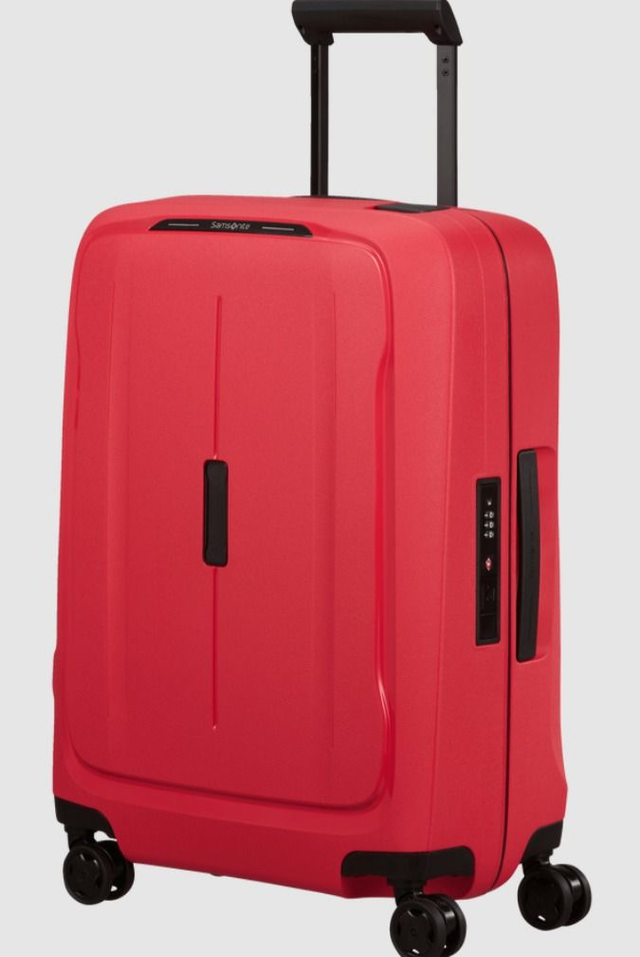 VALISE SAMSONITE ESSENS - CABINE - 55CM - HIBISCUS RED -