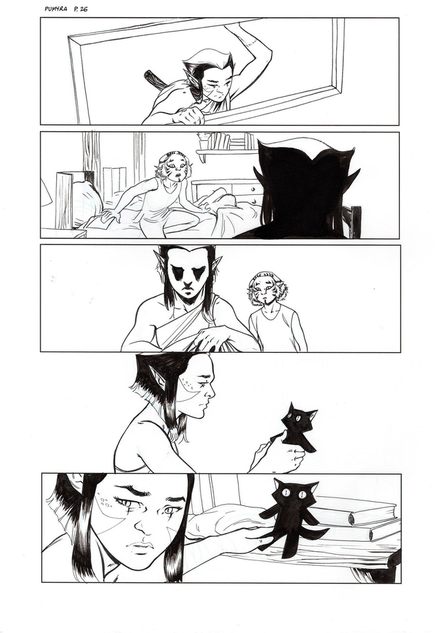 09/2025 - ThunderCats : Pumyra #1 Page 26 - ORIGINAL, A3 (11.7x16.5)