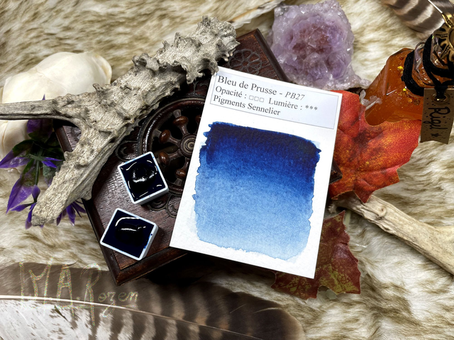 Bleu de Prusse Aquarelle
