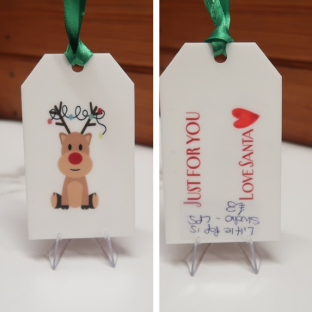 Reusuable Christmas Gift Tags