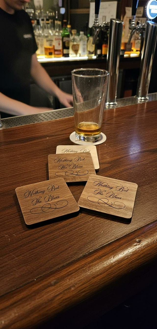 Nothing But the Blues Coasters