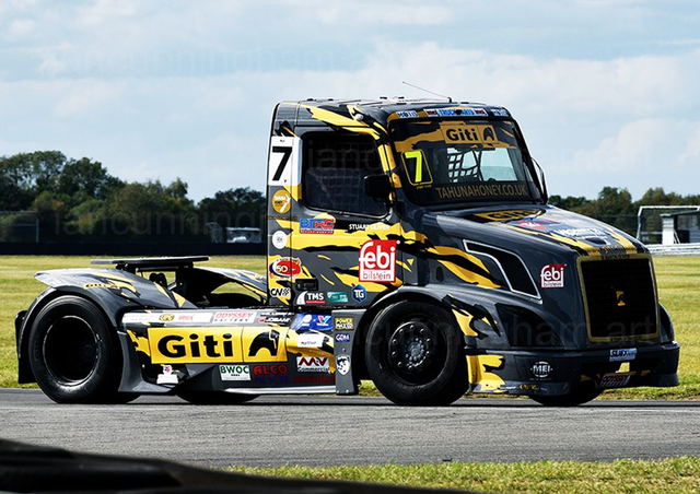 ICA3749 Stuart Oliver #7 BTRC Team Oliver British Truck Racing Championship Motorsport Photographic Print