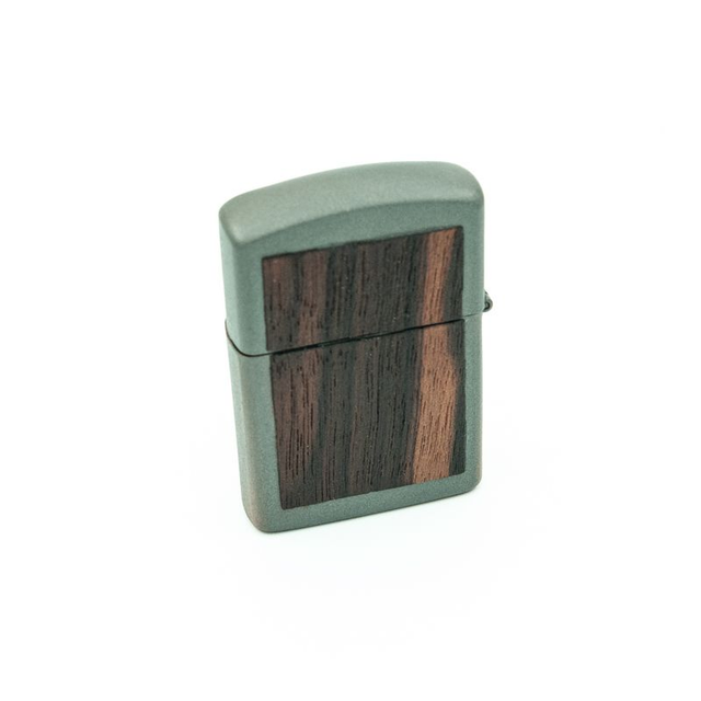 LCELR408 - BRIQUET "ZIPPO" - PLACAGE EBENE DE MACASSAR