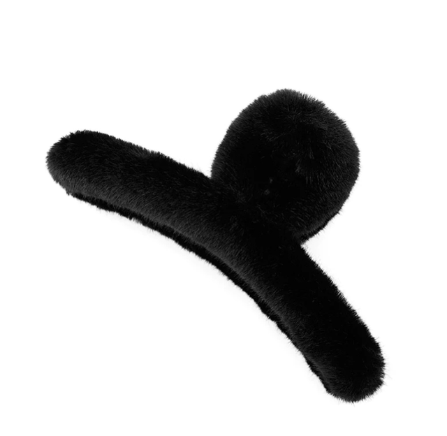 Haarklem Faux Fur XXL Black