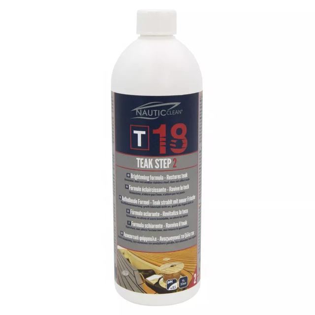 NAUTIC CLEAN 18 Nettoyant Teck Step 2 