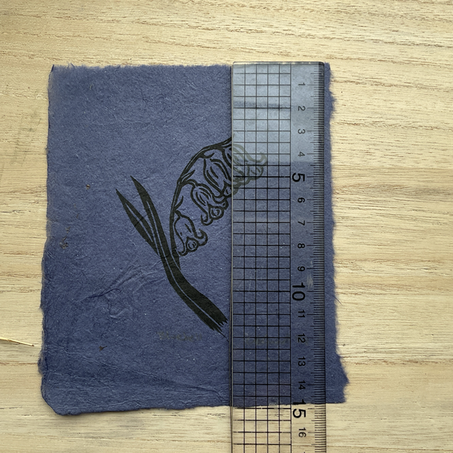 Bluebell mini prints on Khandi paper