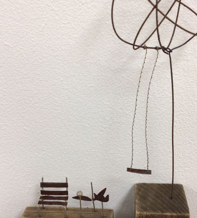 Garden Bench Sculpture