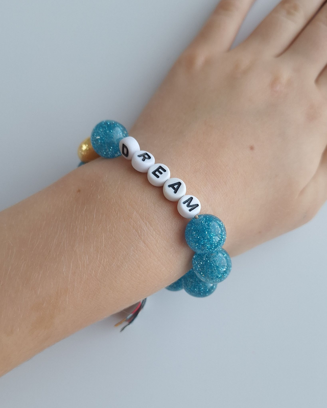 Bracelet Liberty Glowy Bleu enfant