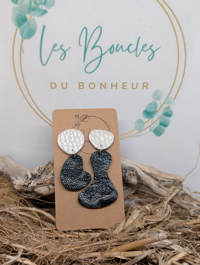 Boucles d&#039;oreilles Les jumelles ju012