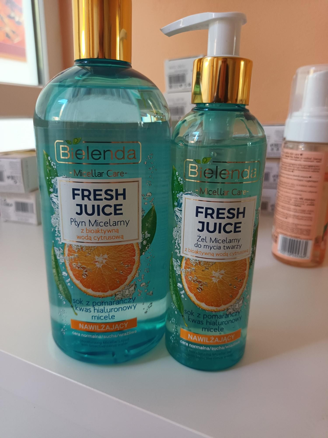 Set na odličovanie - hydratačný - pomaranč - 500ml/190g