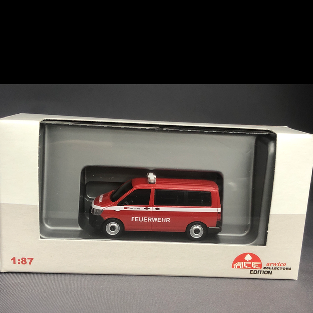 VW T6 Bus Feuerwehr SBB ACE 1:87