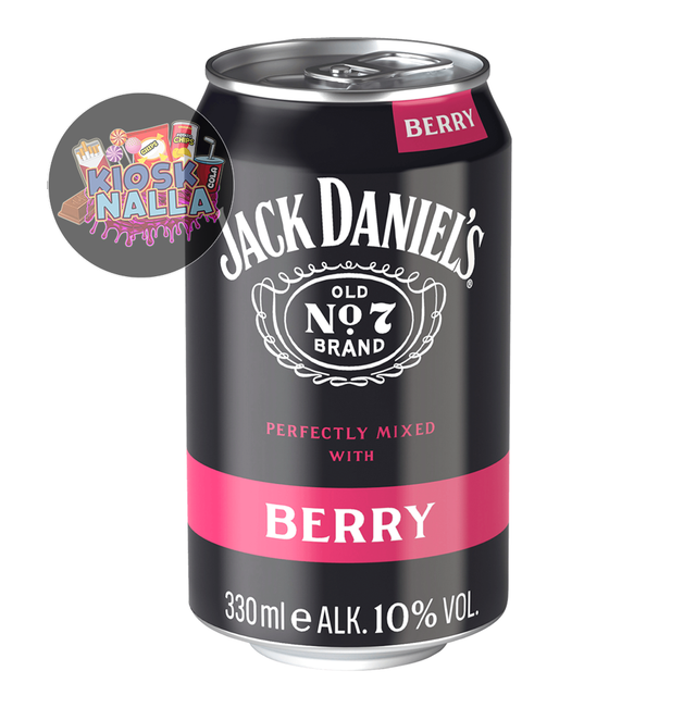 Jack Daniel's Whiskey mixed with Berry 0,33l