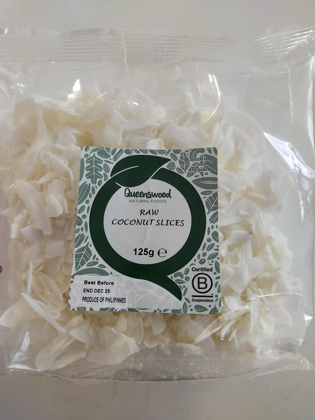 Raw Coconut Slices 125g 72961