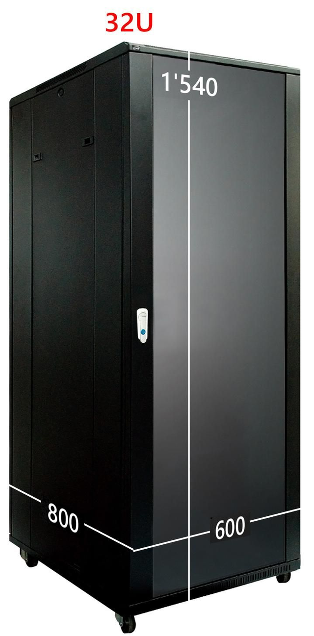 CAYMON Rack 19&#039;&#039; 32U - F800