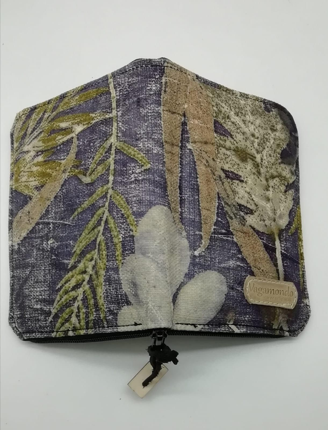 Muschio-Portafoglio Artigianale In Pelle