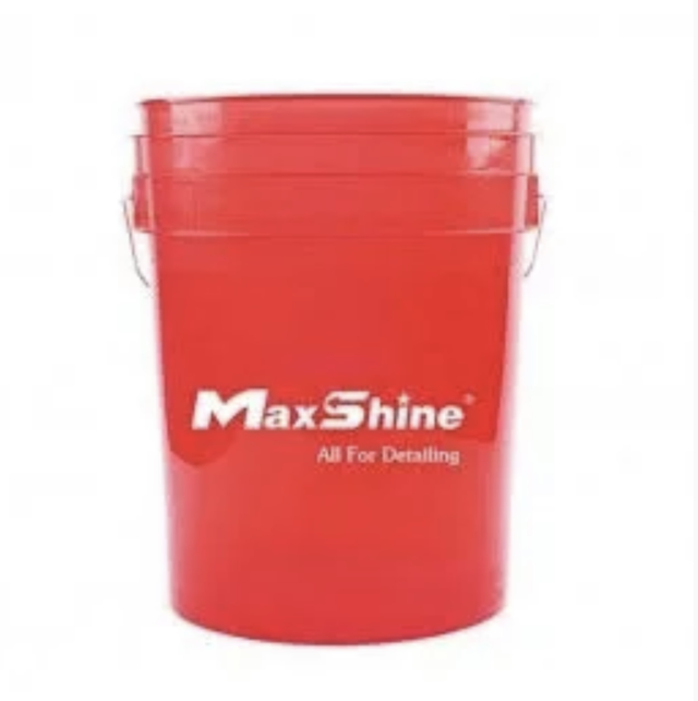 SEAU ROUGE MAXSHINE - 20L + GRILLE 