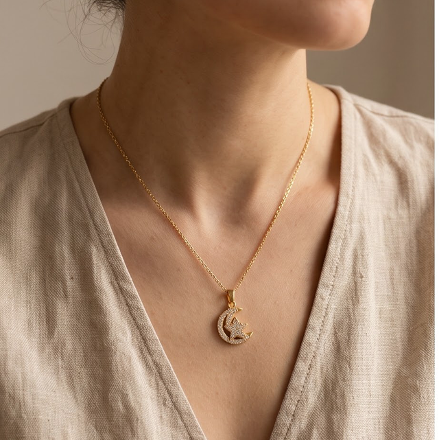 🌙 Collier Anti-Stress Rotatif Alana ⭐️