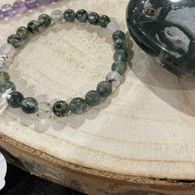 Z- Bracelet 15cm - Agate mousse