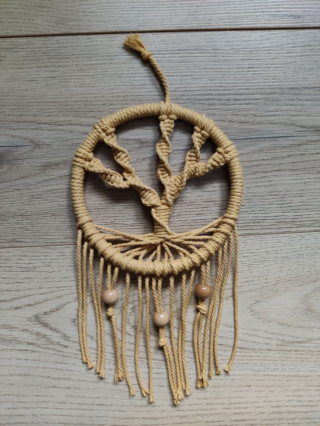 Décoration murale - Moutarde - Petit arbre de vie