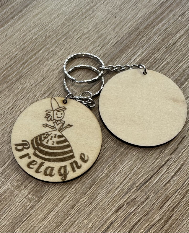 Porte clés Bigoudène Personnalisable 