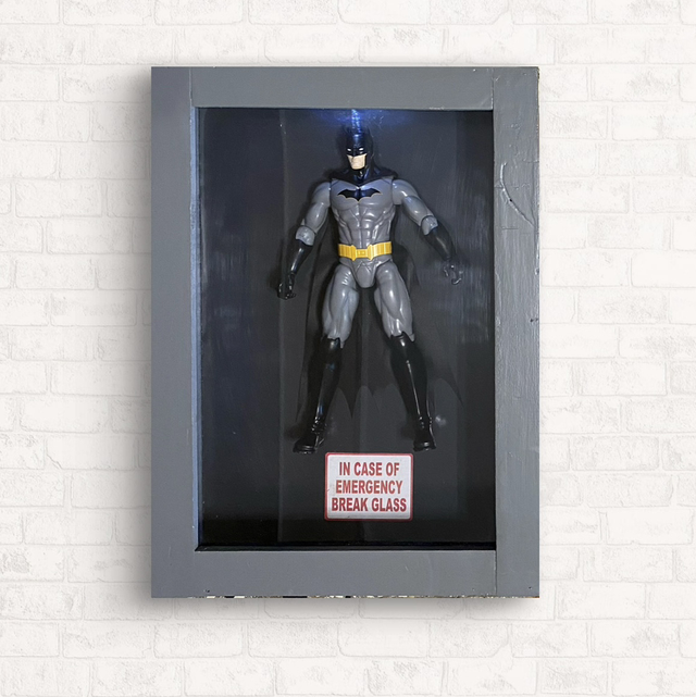 SUPERHERO SERIES (L): ‘In Case Of Emergency Break Glass’