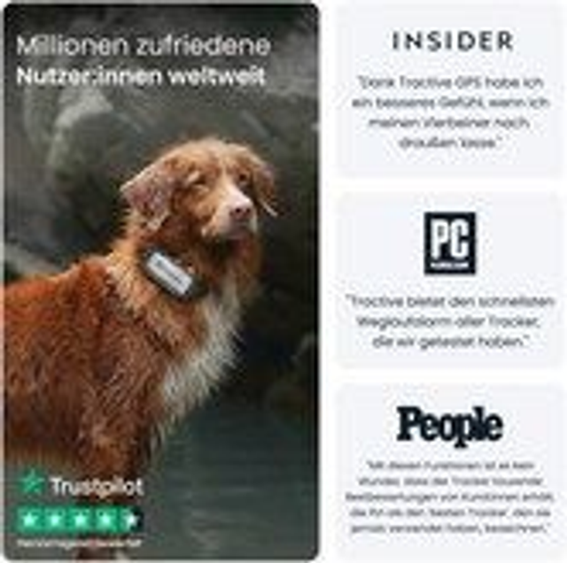 Tractive GPS DOG XL (22 Kg) - Adventure Edition - grey