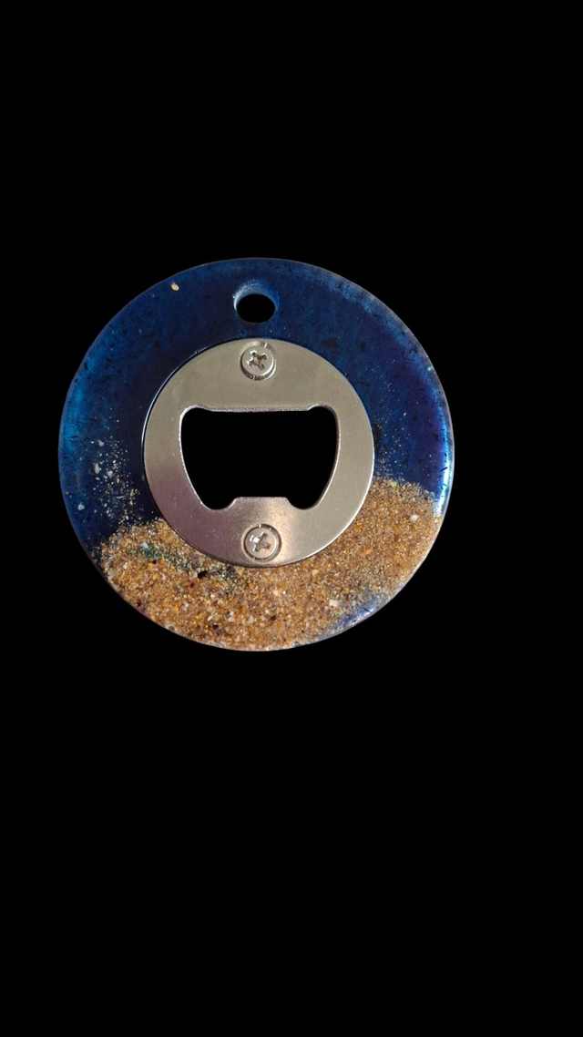 Décapsuleur rond de la mer