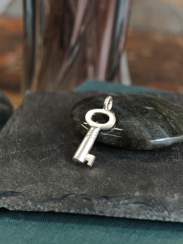 Pendentif Clef de ton Coeur | argent