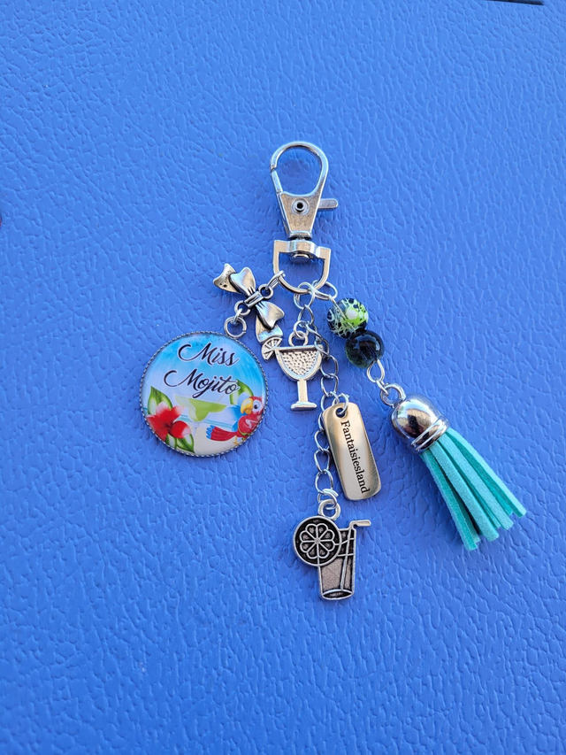 Bijou de sac Argenté Miss Mojito