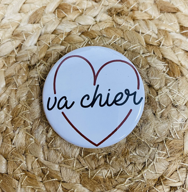 Badge Va chier