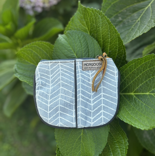 Patchy Purse Fishbone Cream/Mint