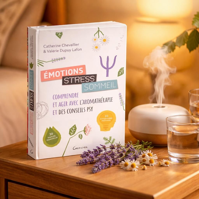 Émotions, stress, sommeil ; comprendre et agir avec l'aromathérapie et des conseils psy