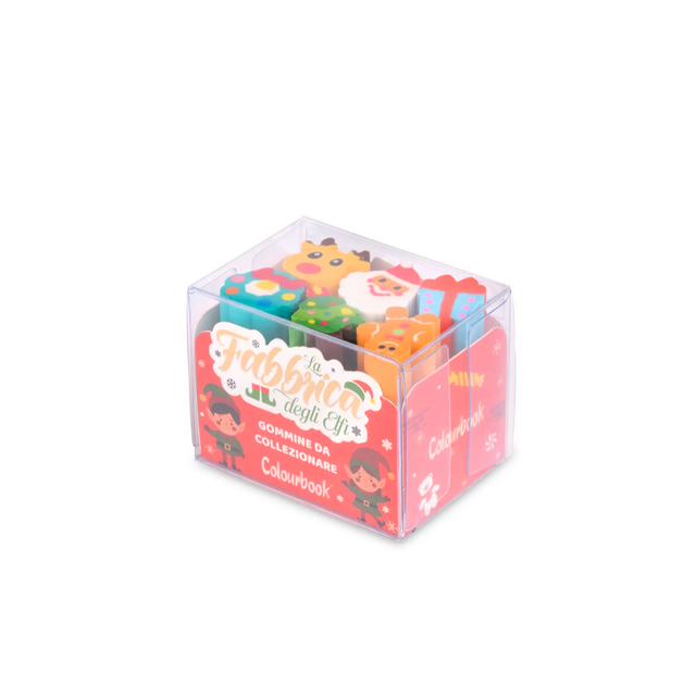 Set gommine da collezione La Fabbrica degli Elfi