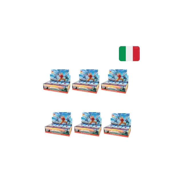 Avatar ITALIANO The Last Airbender Case x6 Box Buste Gioco ITA - Magic