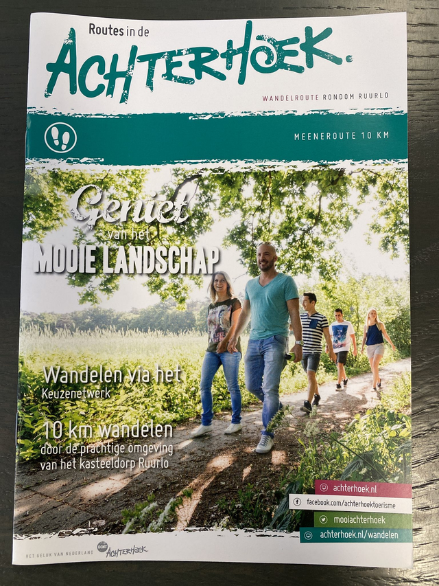 Wandelen route rondom Ruurlo Meene route