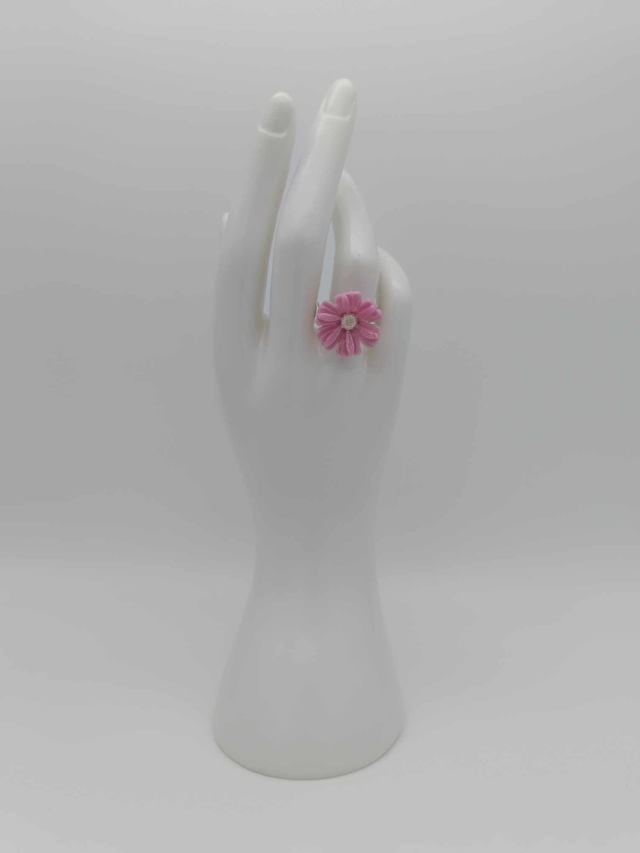 Bague en porcelaine froide Marguerite