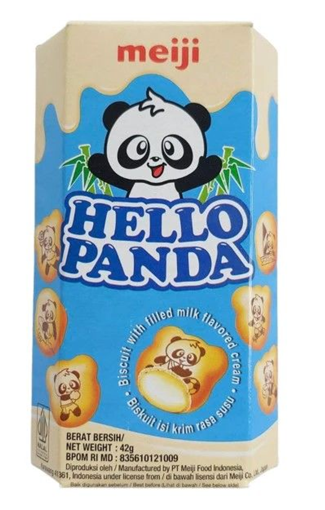 Meiji Hello Panda Milk 42g